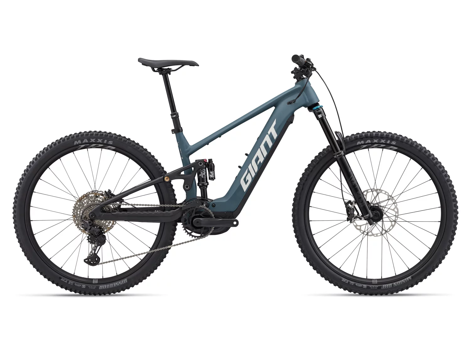 Giant Stance E+ 0 Deep Lake elektrokolo, vrcholný model řady Giant Stance E+ 2027